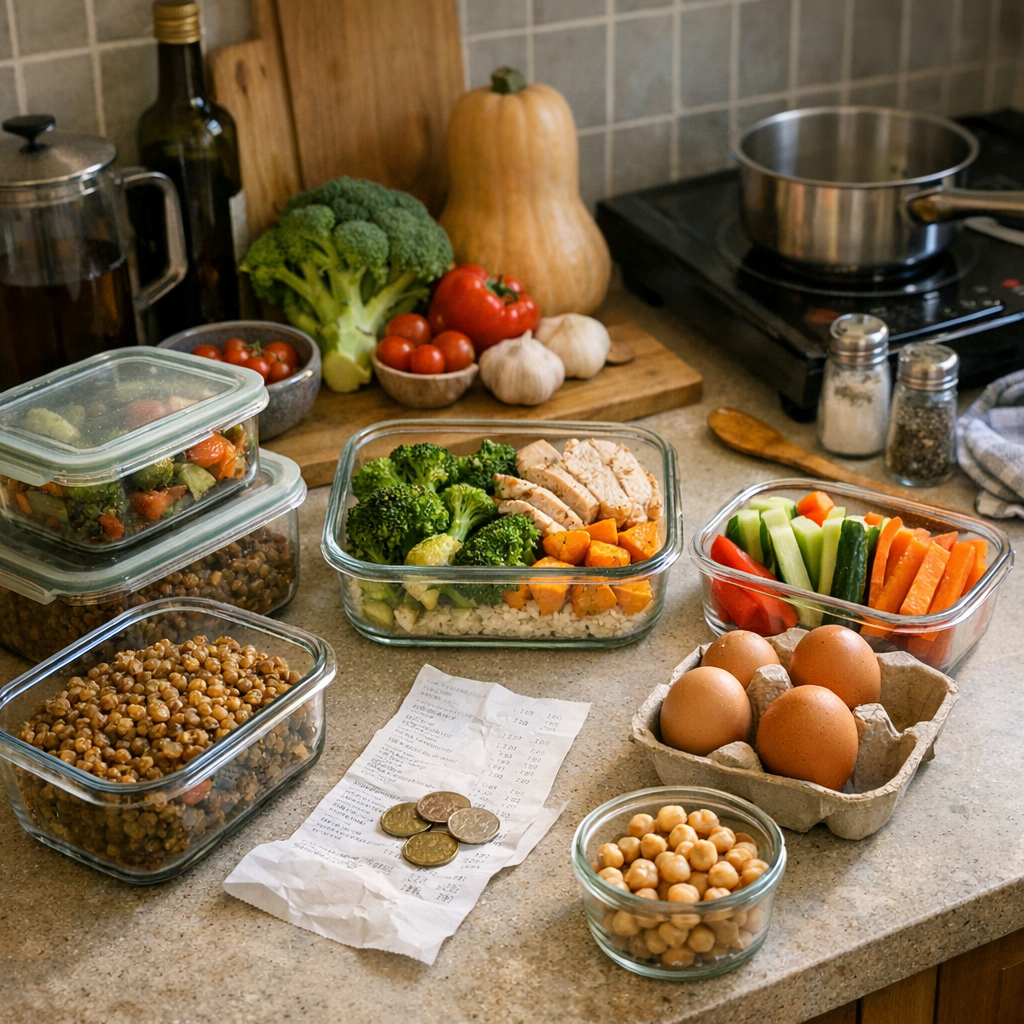 Le Batch Cooking étudiant prépare 5 repas pour la semaine