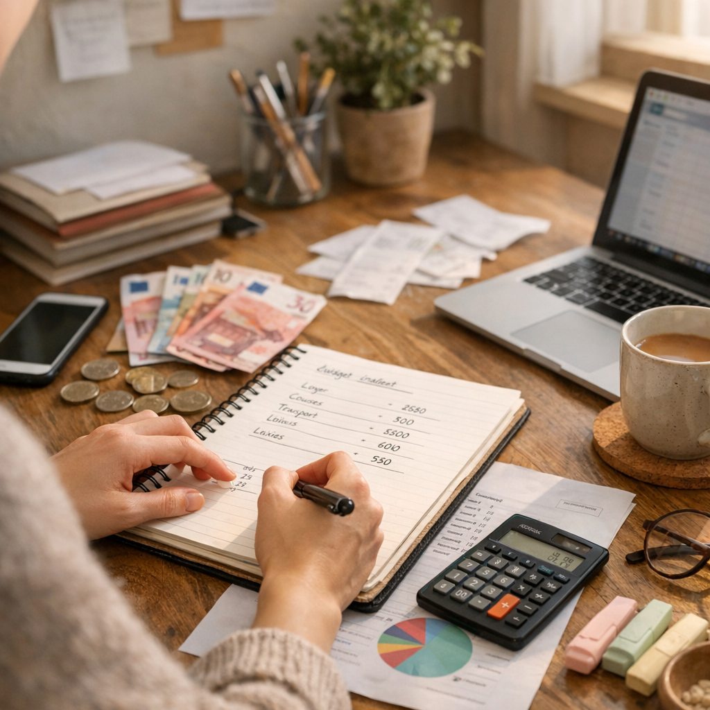 Comment faire un budget étudiant mensuel sans se perdre