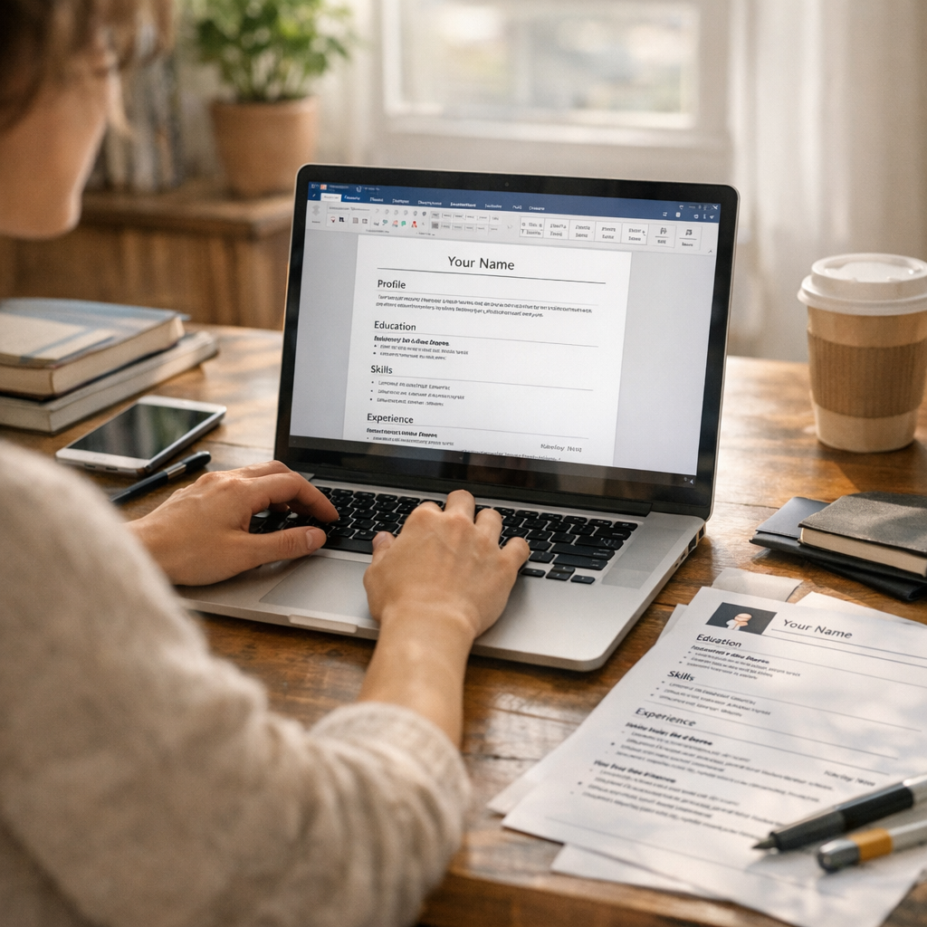 Faire son CV étudiant sur Word&nbsp;: simple, modifiable et compatible recruteurs