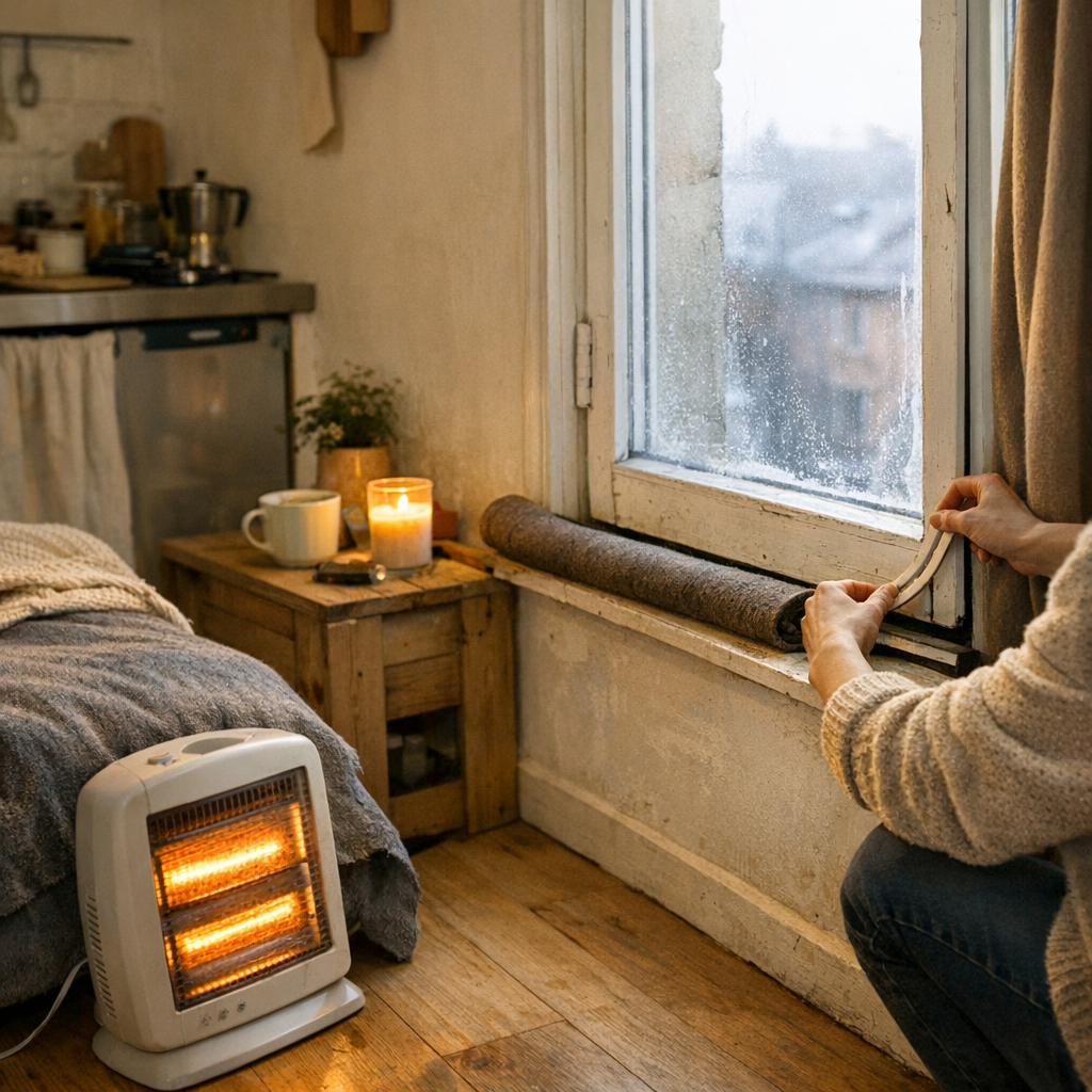 Limiter les pertes de chaleur quand on est locataire