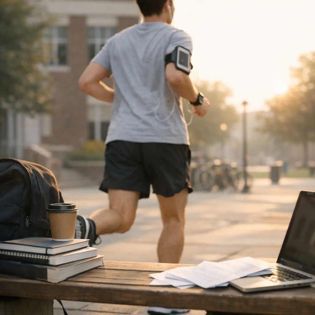La routine course la plus simple en semaine d’examens