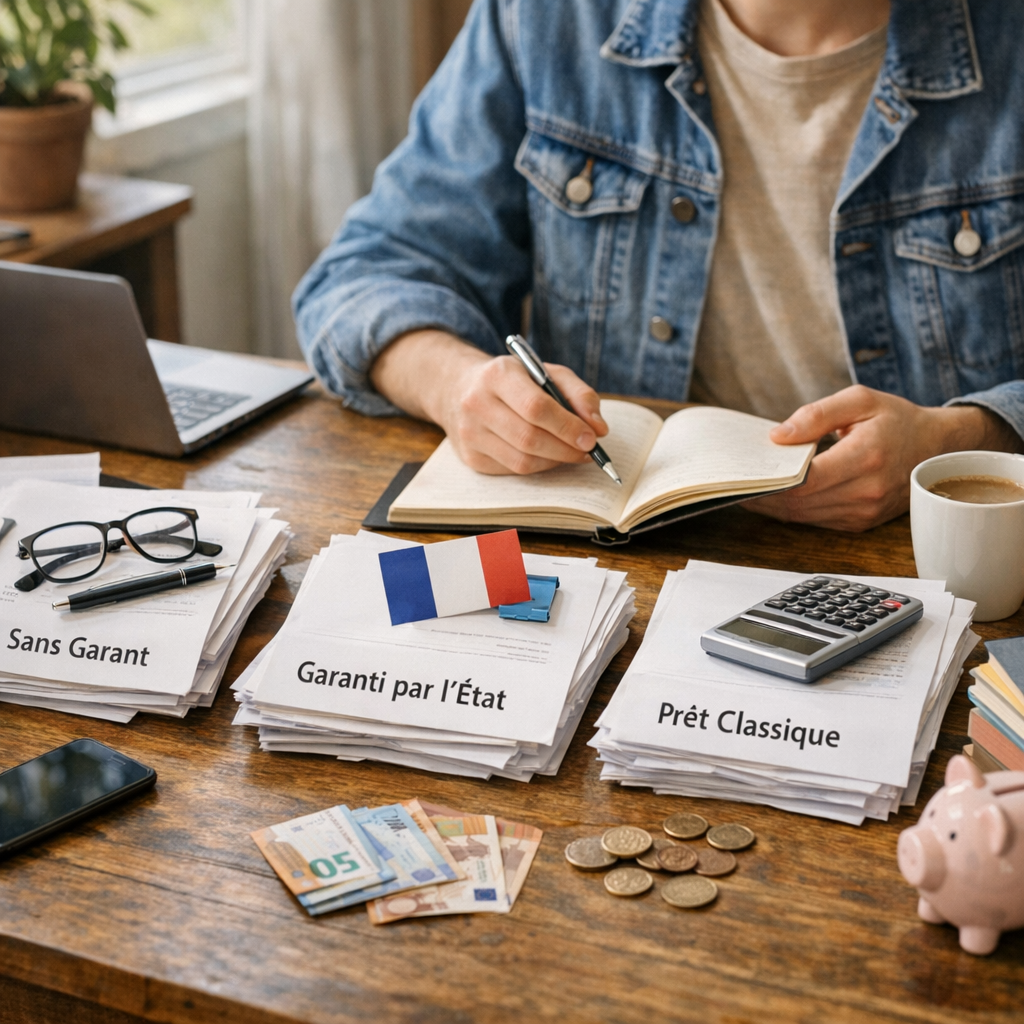 Sans garant, garanti par l’État ou prêt classique&nbsp;: quelle option choisir&nbsp;?