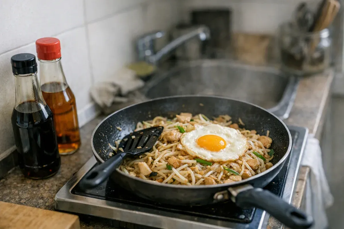 Cuisiner asiatique en studio : cinq ingredients et une poele