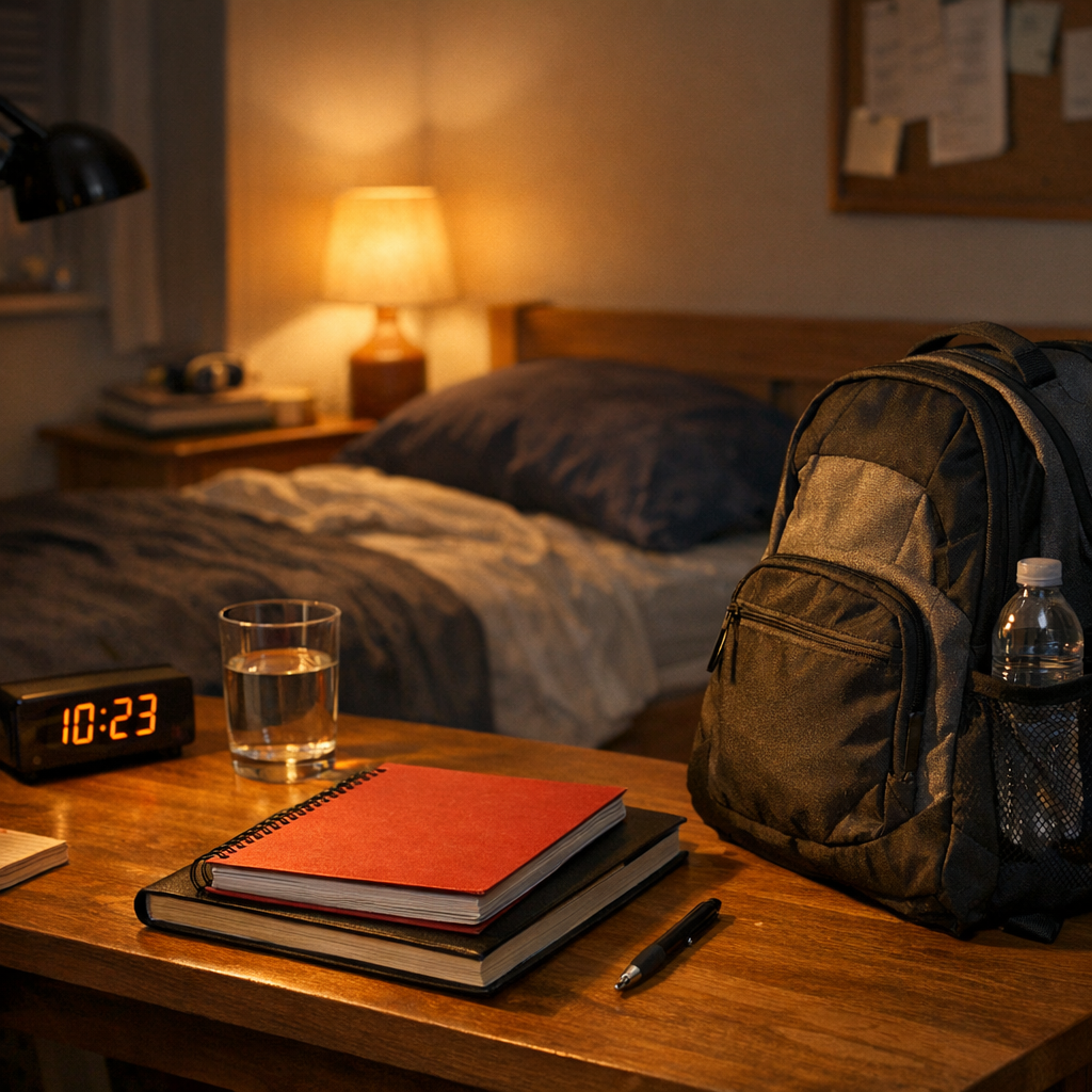 Comment dormir avant un examen quand le stress monte