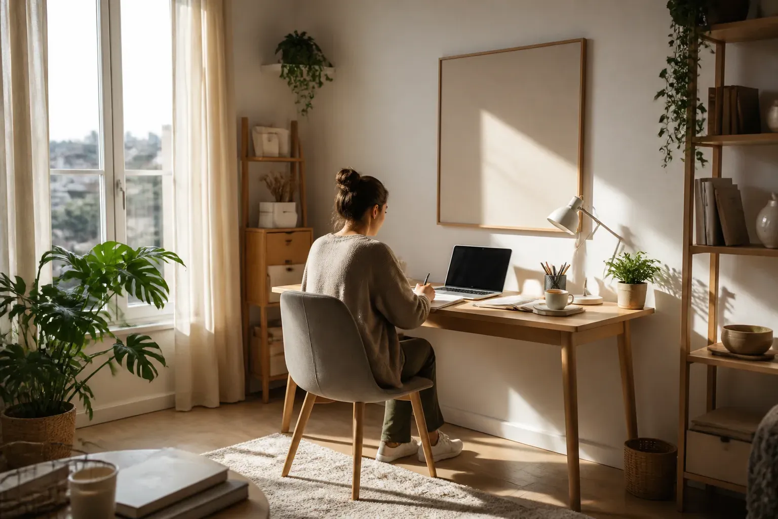 Aménager un espace d'apprentissage vraiment motivant chez soi