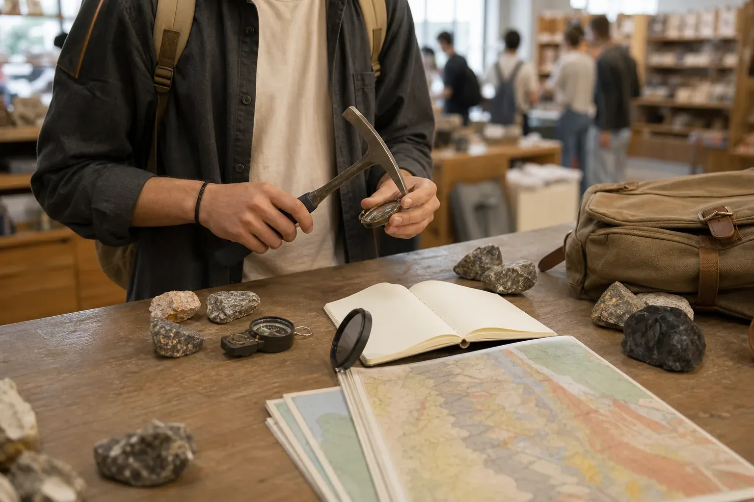 Achat matériel géologie étudiant : les indispensables