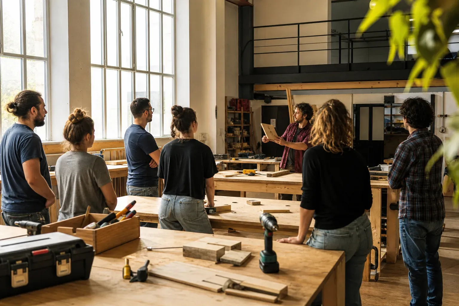L’académie du bricolage en formation physique : apprendre en atelier