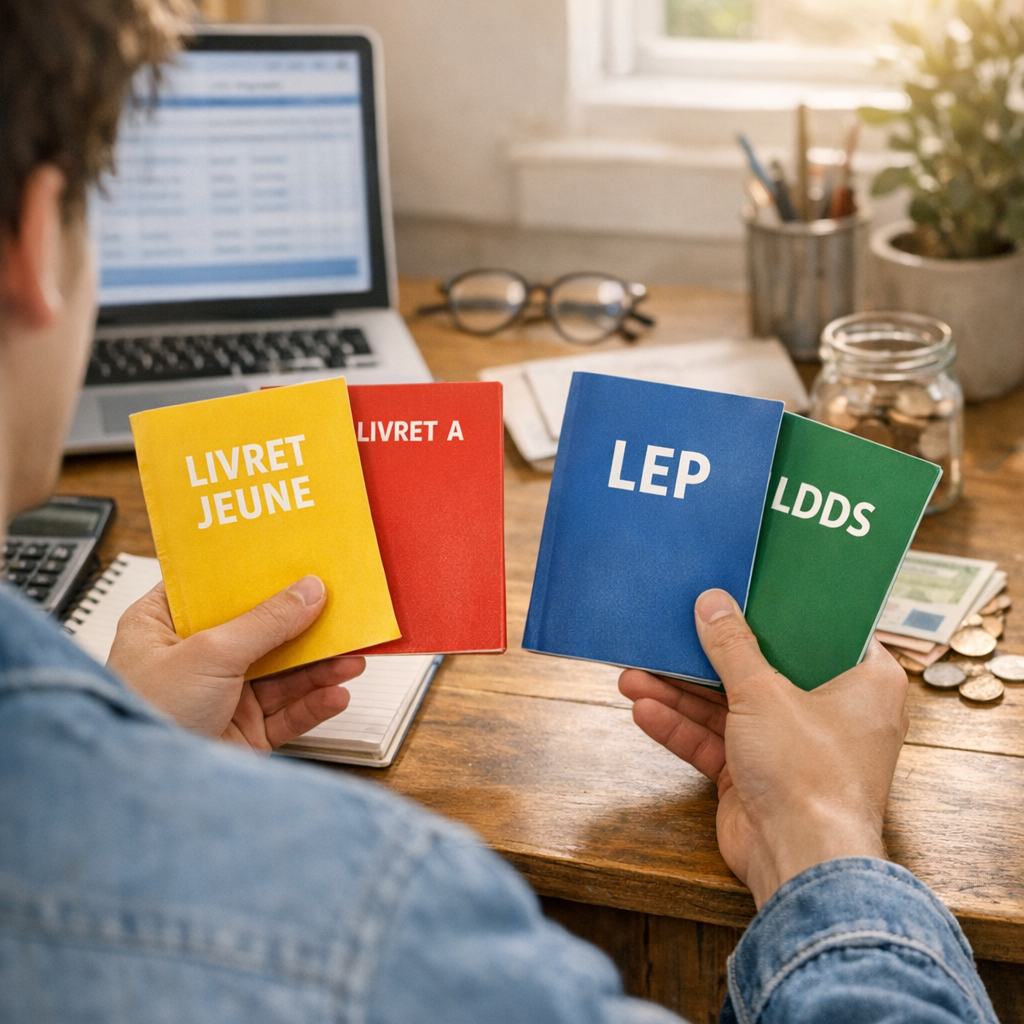 3. Comparer les livrets : Livret Jeune, Livret A, LEP ou LDDS ?