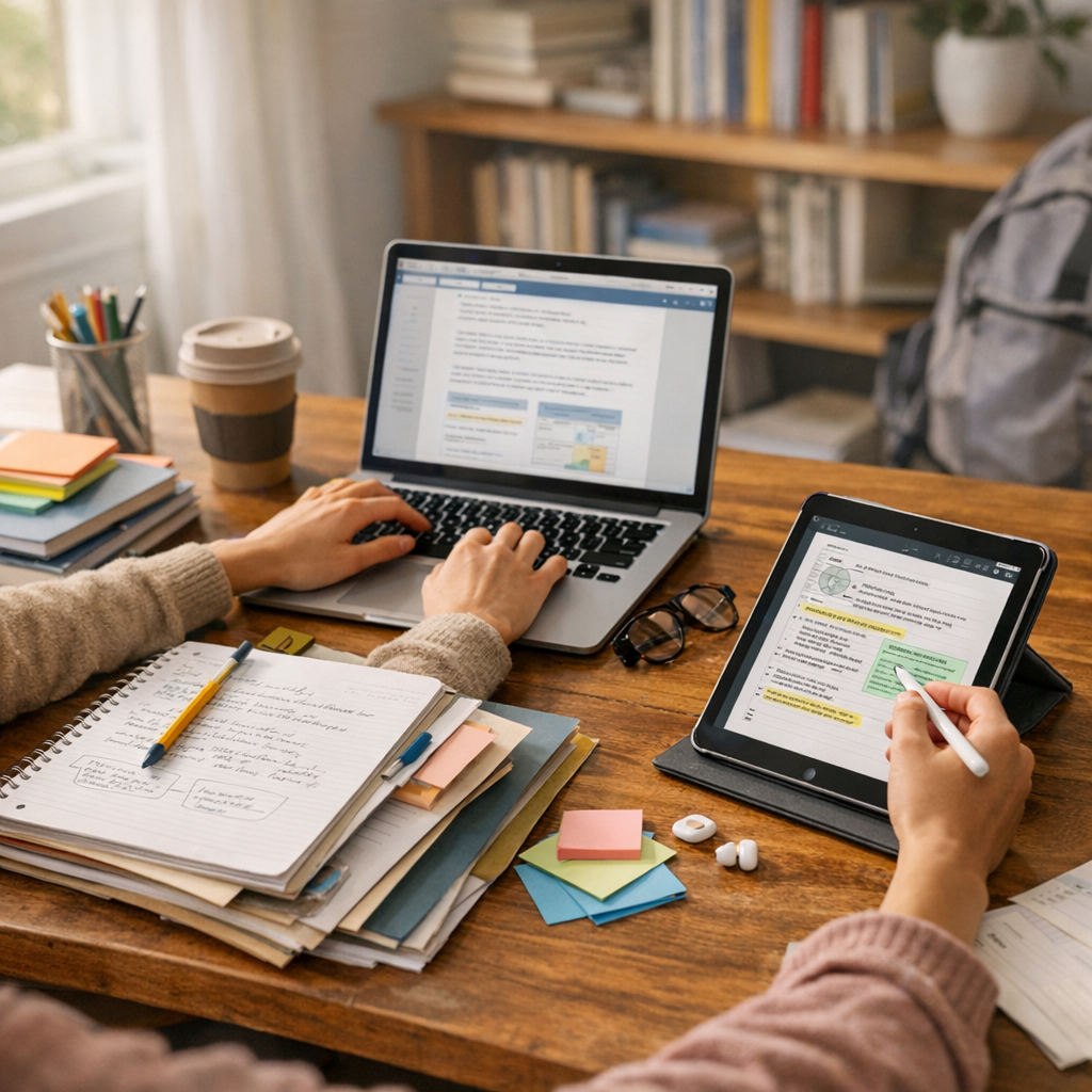 Papier, ordinateur, tablette : comment choisir selon sa filière ?