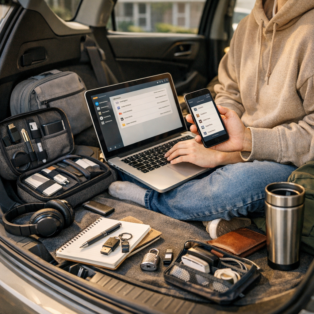 Installer et organiser son coffre en 30 minutes