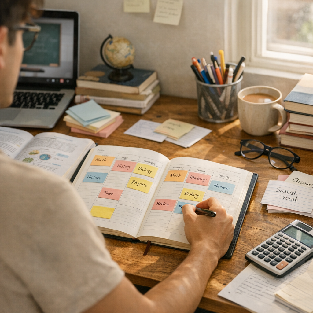Comment appliquer l’interleaving à une semaine de révisions&nbsp;?