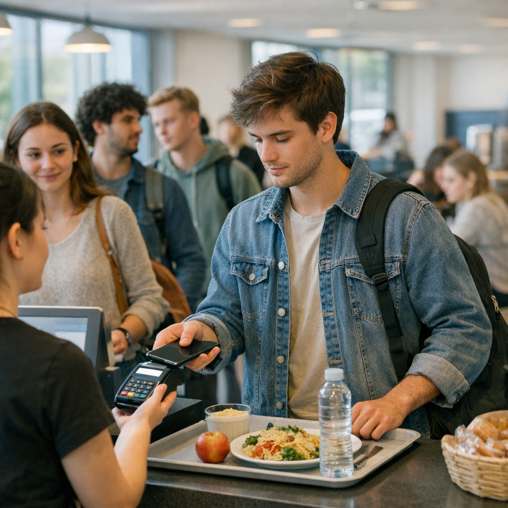 Comment Izly fonctionne au resto U pour payer son repas