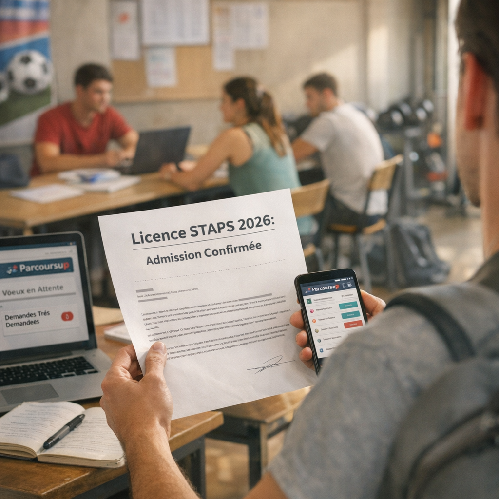 Une licence STAPS bien classée est-elle toujours un meilleur choix Parcoursup si elle fait aussi partie des plus demandé