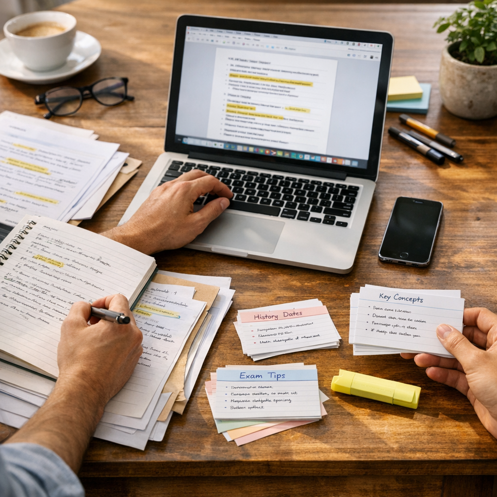 Papier, ordinateur ou flashcards&nbsp;: quel format choisir&nbsp;?