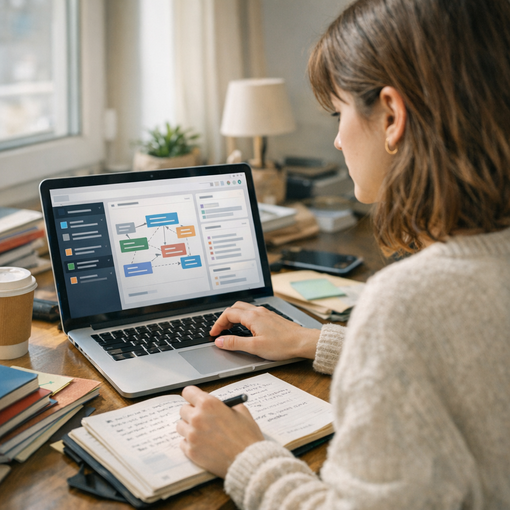 Comment Notion AI aide un étudiant à mieux s’organiser