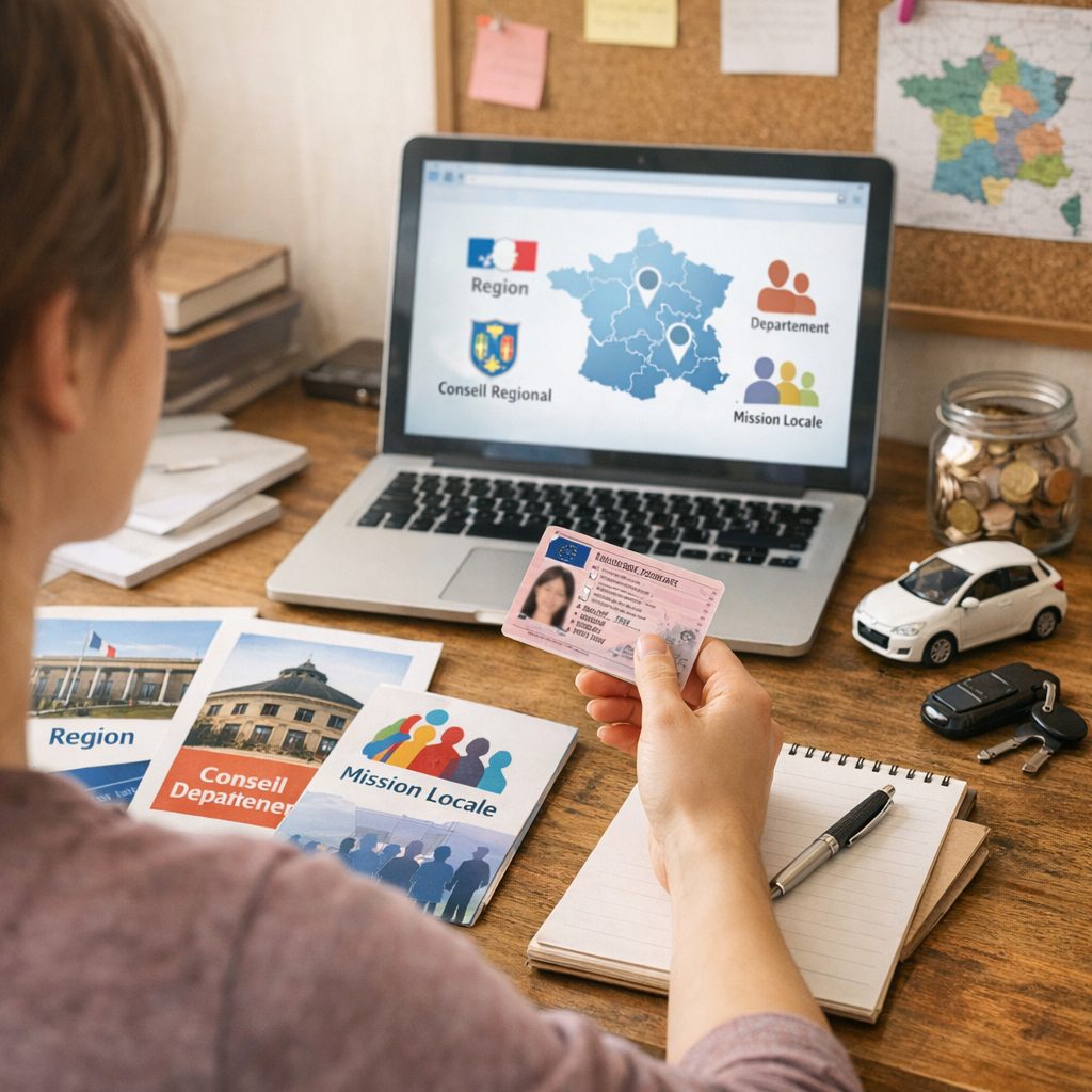 Aides locales : région, département, ville, mission locale, comment les repérer