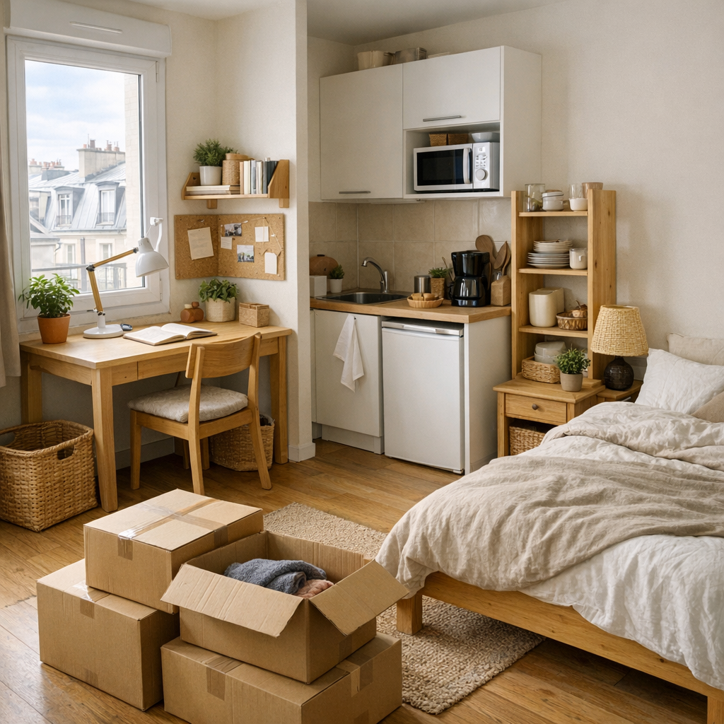 Votre Premier appartement étudiant se prépare en 5 décisions