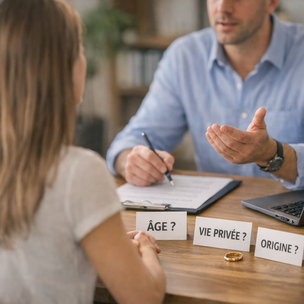 Questions interdites ou discriminatoires&nbsp;: reconnaître les limites du recruteur