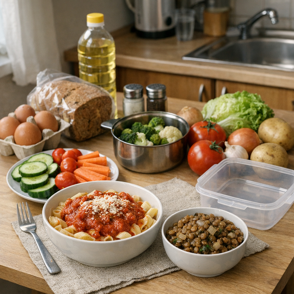 Comment préparer un repas étudiant à petit budget en 2026