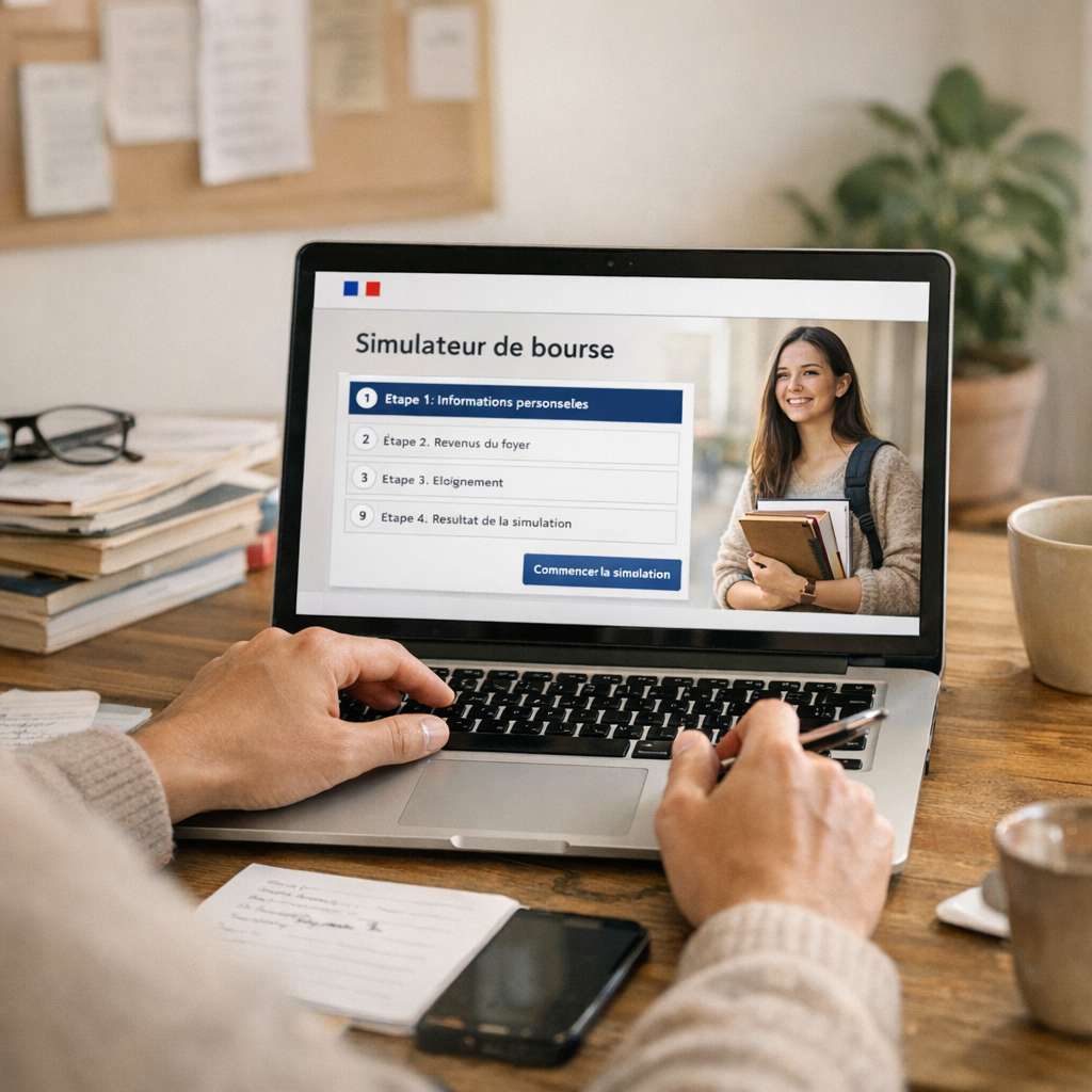 Comment faire ? Les étapes pour lancer la simulation sur le site officiel