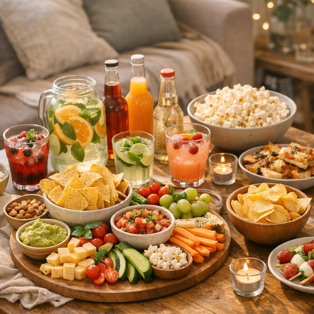 Boissons, snacks et budget : composer une table qui donne envie