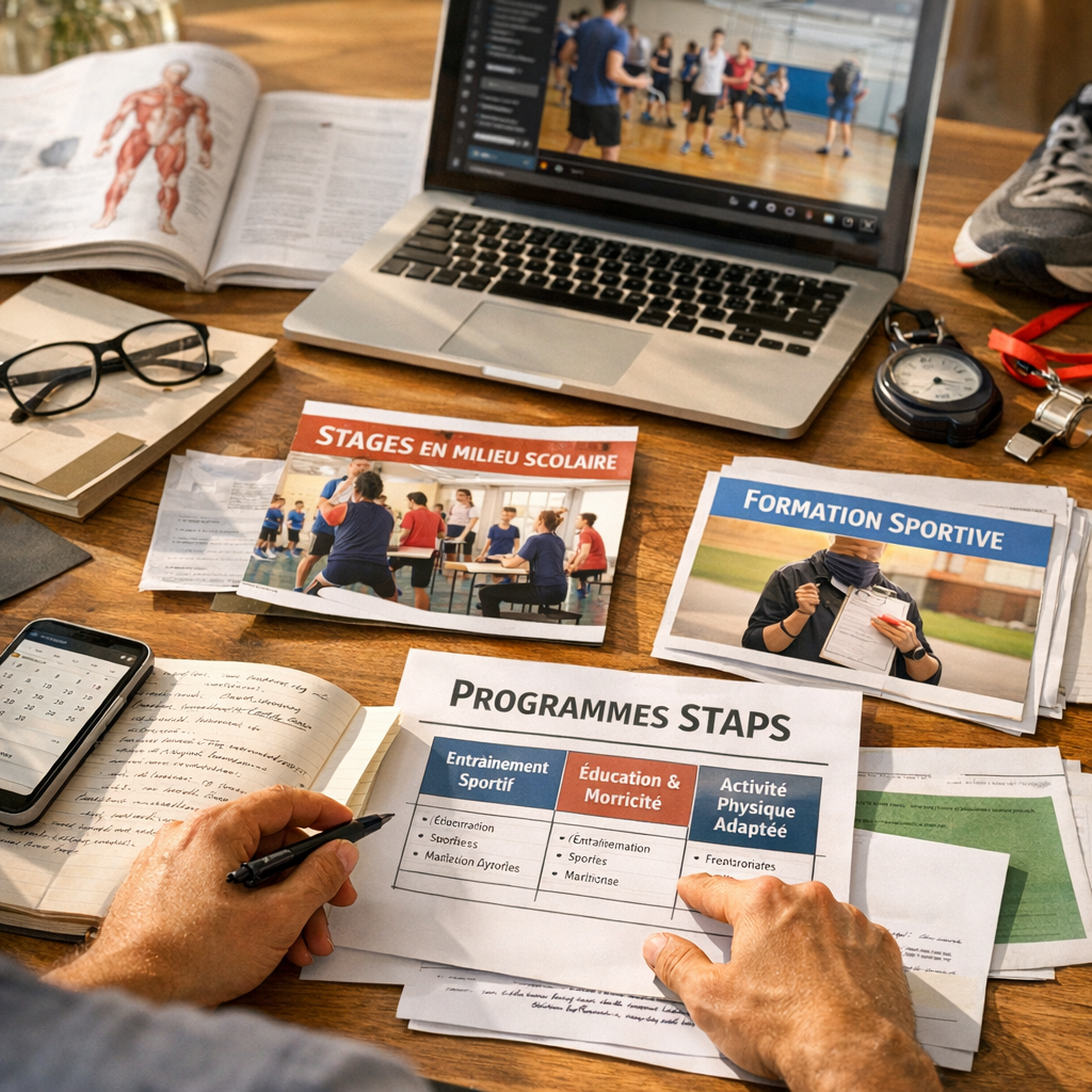 Choisir ses options, stages et expériences pour préparer le CAPEPS